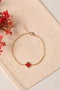 Heliophilia Silver Conjunto de Collar, Pulsera y Anillo Dorado CSET9837